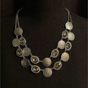 double layer necklace ~ adds great bling!